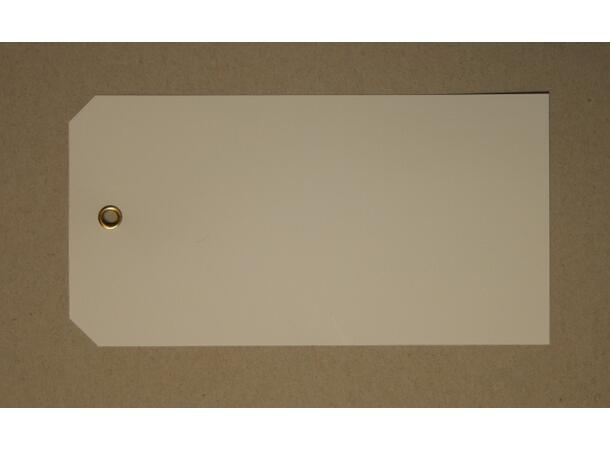 Merkelapp Plast Nøytral (1000) 140 x 73mm 